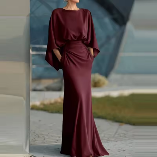 Clara | Robe élégante sans manches avec décolleté en V