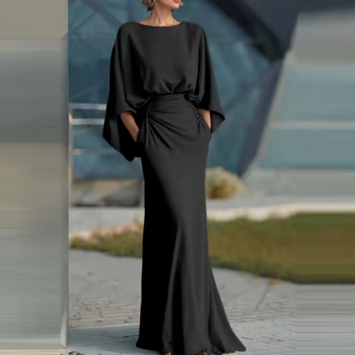 Clara | Robe élégante sans manches avec décolleté en V