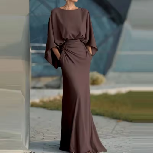 Clara | Robe élégante sans manches avec décolleté en V