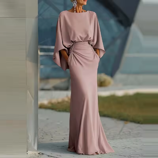 Clara | Robe élégante sans manches avec décolleté en V