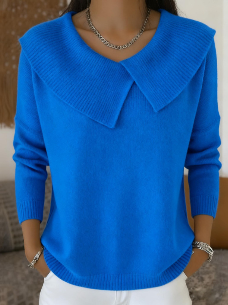 Lucia | Pull élégant à col doux