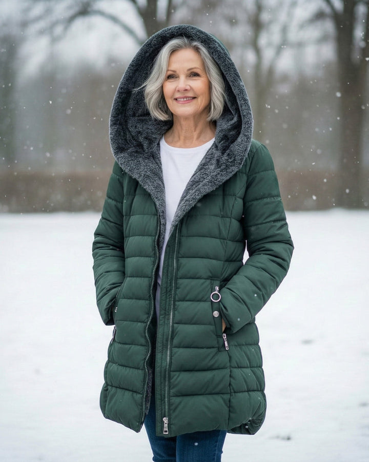 Poly™ | Manteau matelassé avec doublure polaire et capuche