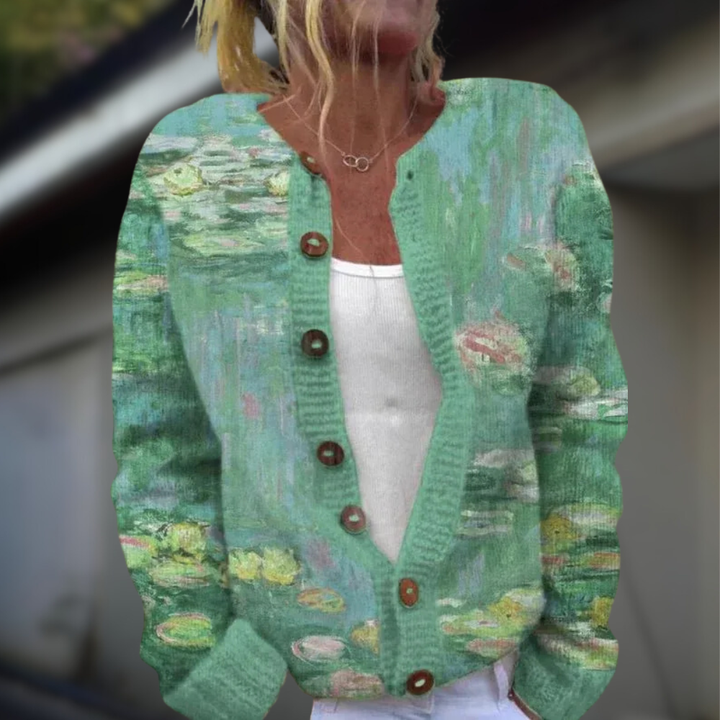 Sosephine™ | Gilet en maille à imprimé