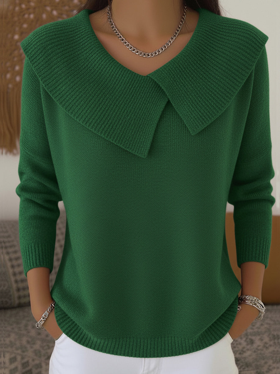 Lucia | Pull élégant à col doux