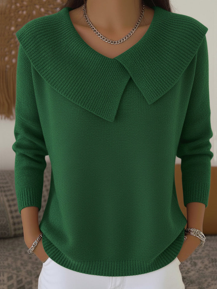 Lucia | Pull élégant à col doux