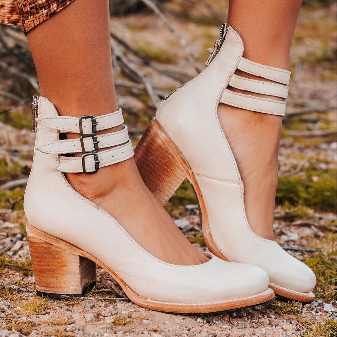 Gine™ | Escarpins à multiples brides avec semelle épaisse