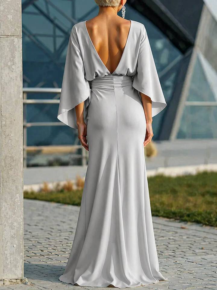 Clara | Robe élégante sans manches avec décolleté en V