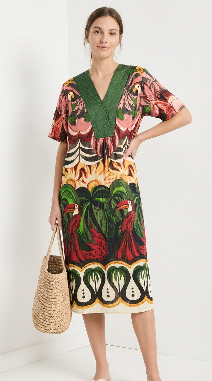 Diany™ | Robe Bohème Méditerranéenne