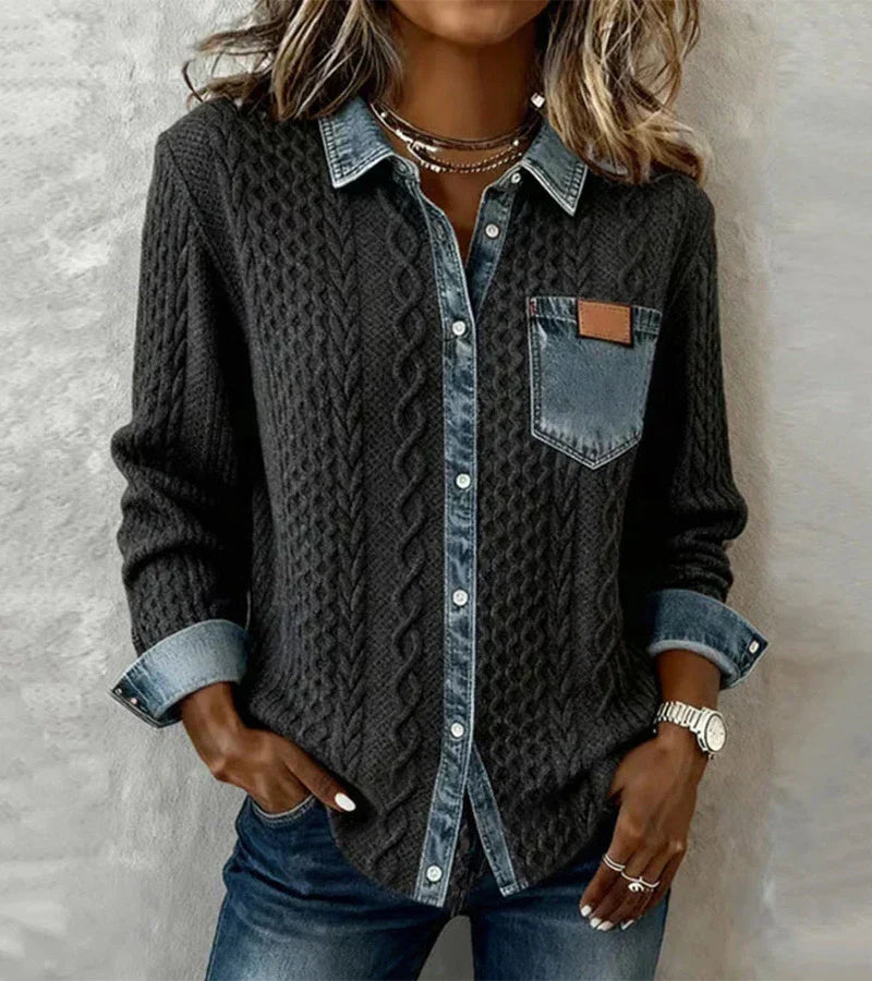 Gwen™ | Le Top en Maille Parfait : Chaleur, Style et Confort sans Compromis