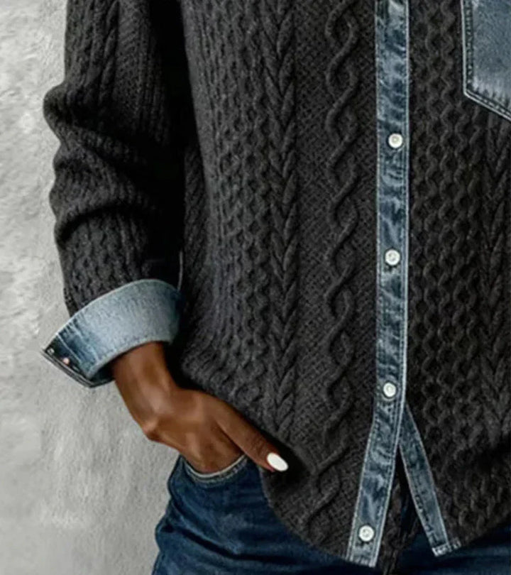 Gwen™ | Le Top en Maille Parfait : Chaleur, Style et Confort sans Compromis
