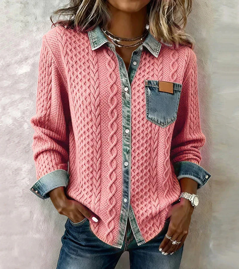 Gwen™ | Le Top en Maille Parfait : Chaleur, Style et Confort sans Compromis