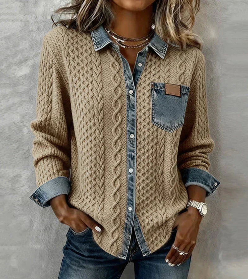 Gwen™ | Le Top en Maille Parfait : Chaleur, Style et Confort sans Compromis
