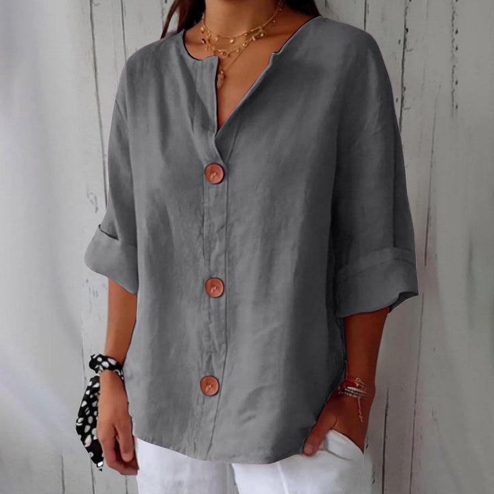 Chemise en lin pour femme — Élégance respirante pour l’été