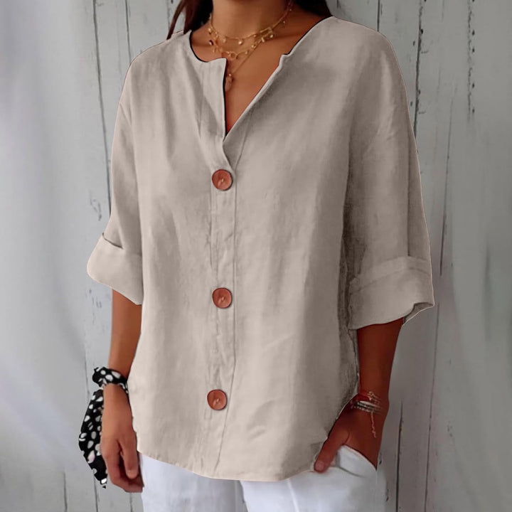 Chemise en lin pour femme — Élégance respirante pour l’été