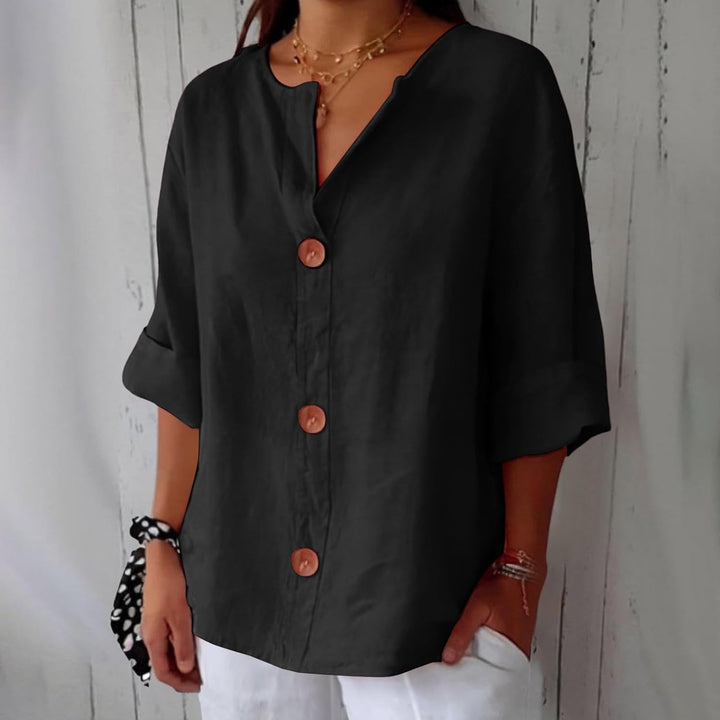 Chemise en lin pour femme — Élégance respirante pour l’été