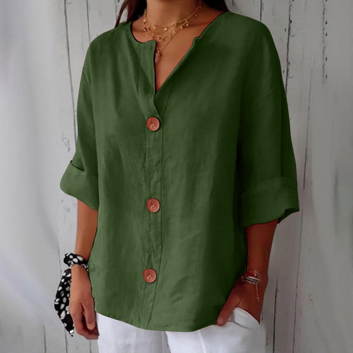 Chemise en lin pour femme — Élégance respirante pour l’été