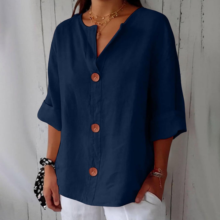Chemise en lin pour femme — Élégance respirante pour l’été
