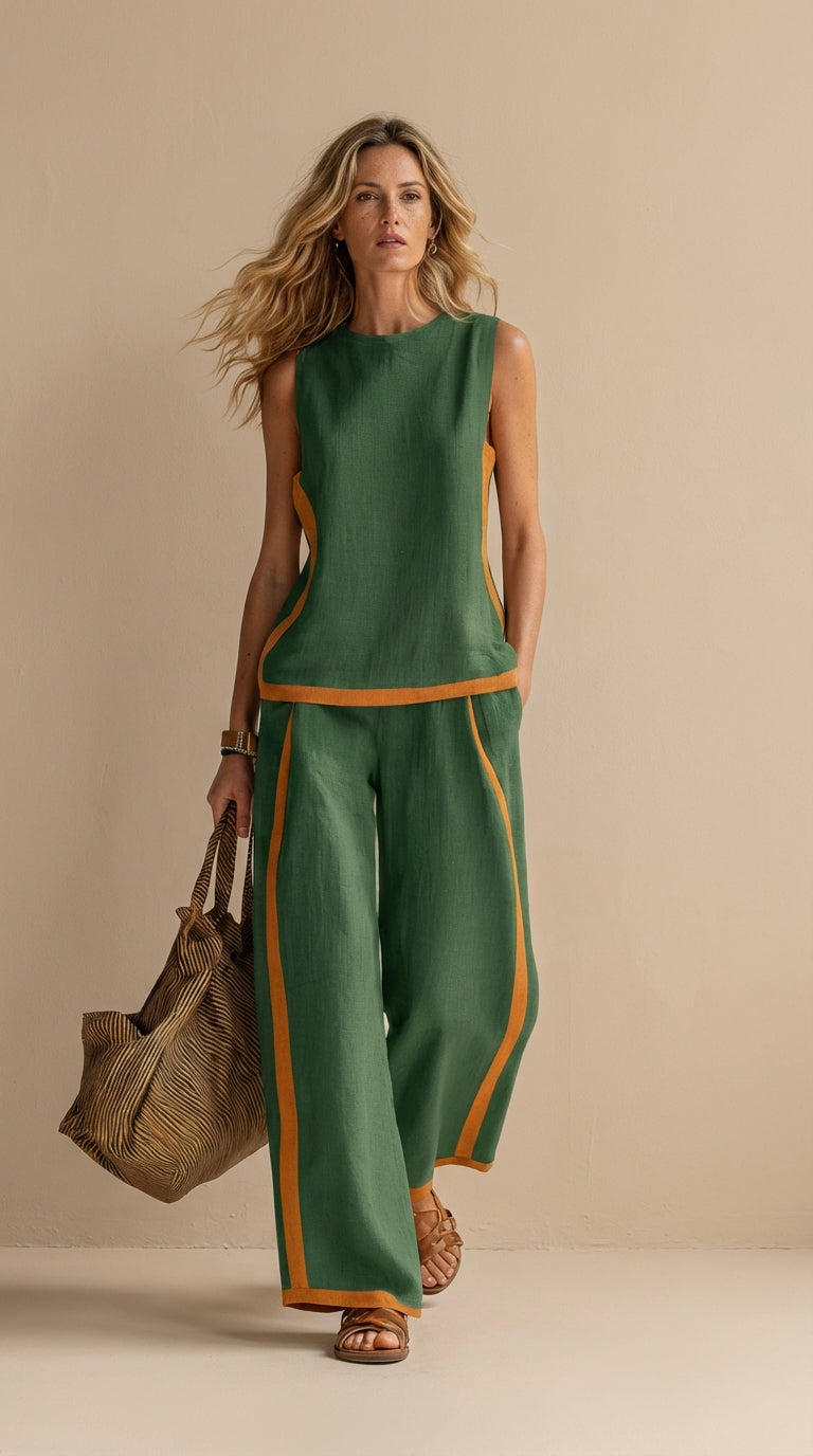 Paula™ | Ensemble en lin et coton
