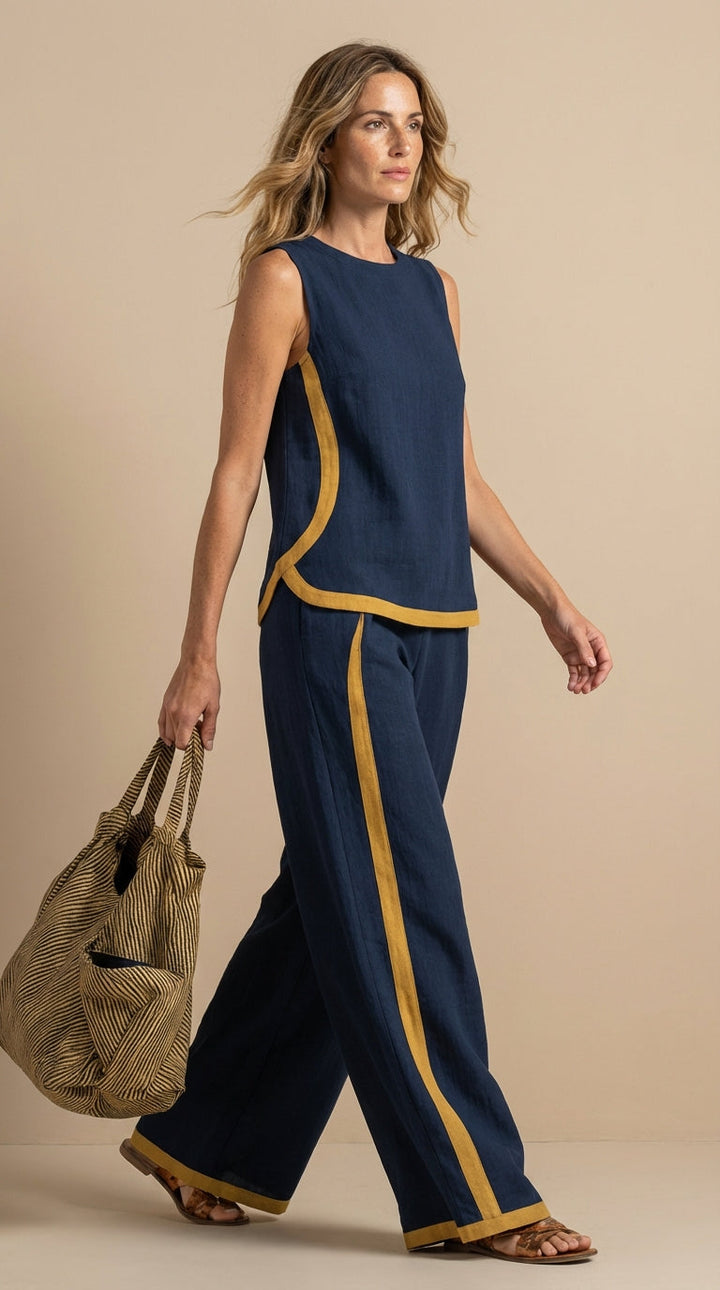 Paula™ | Ensemble en lin et coton