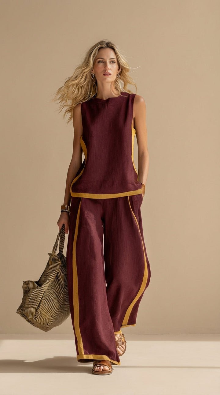 Paula™ | Ensemble en lin et coton