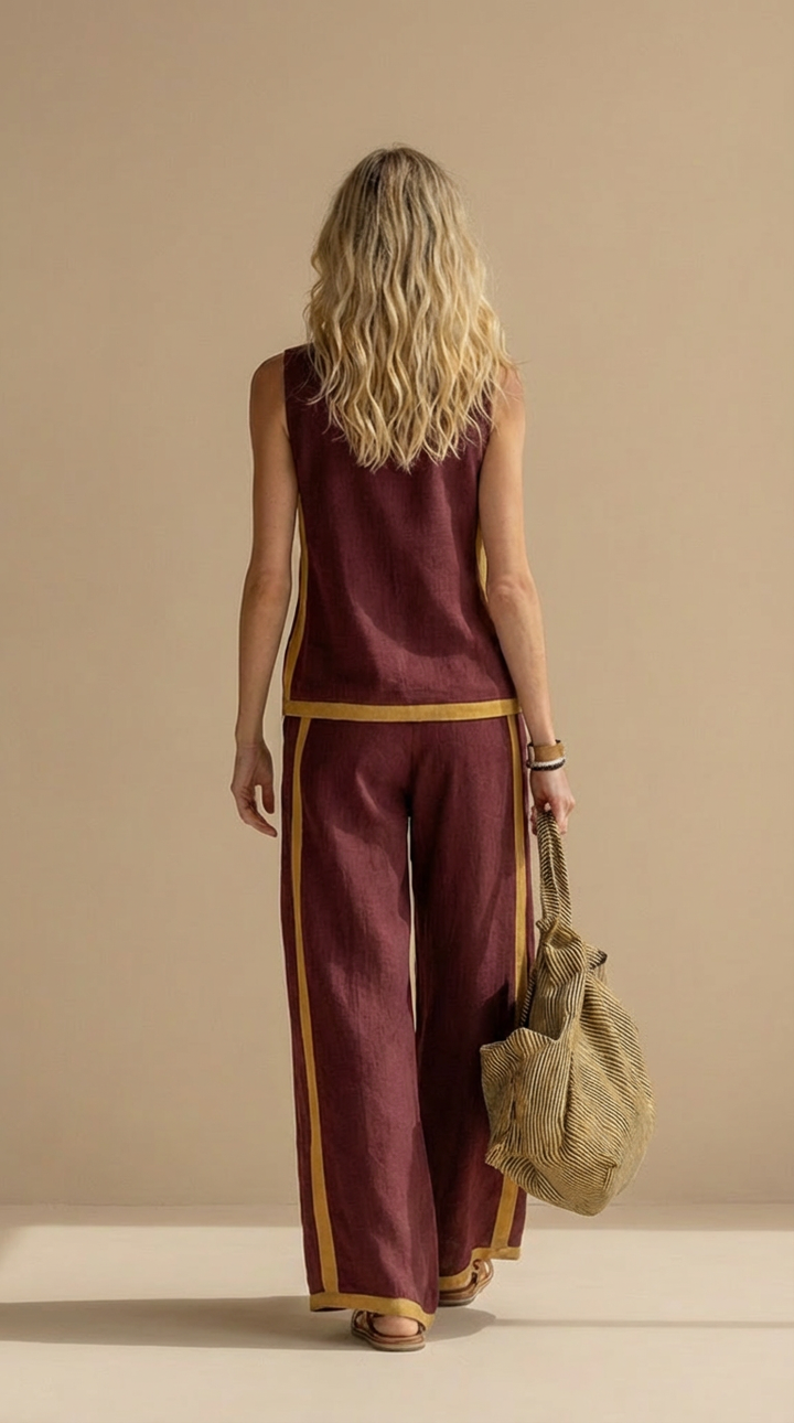 Paula™ | Ensemble en lin et coton