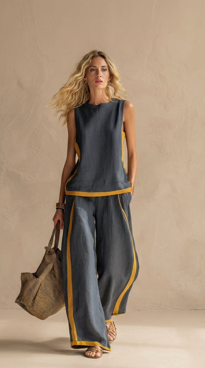 Paula™ | Ensemble en lin et coton