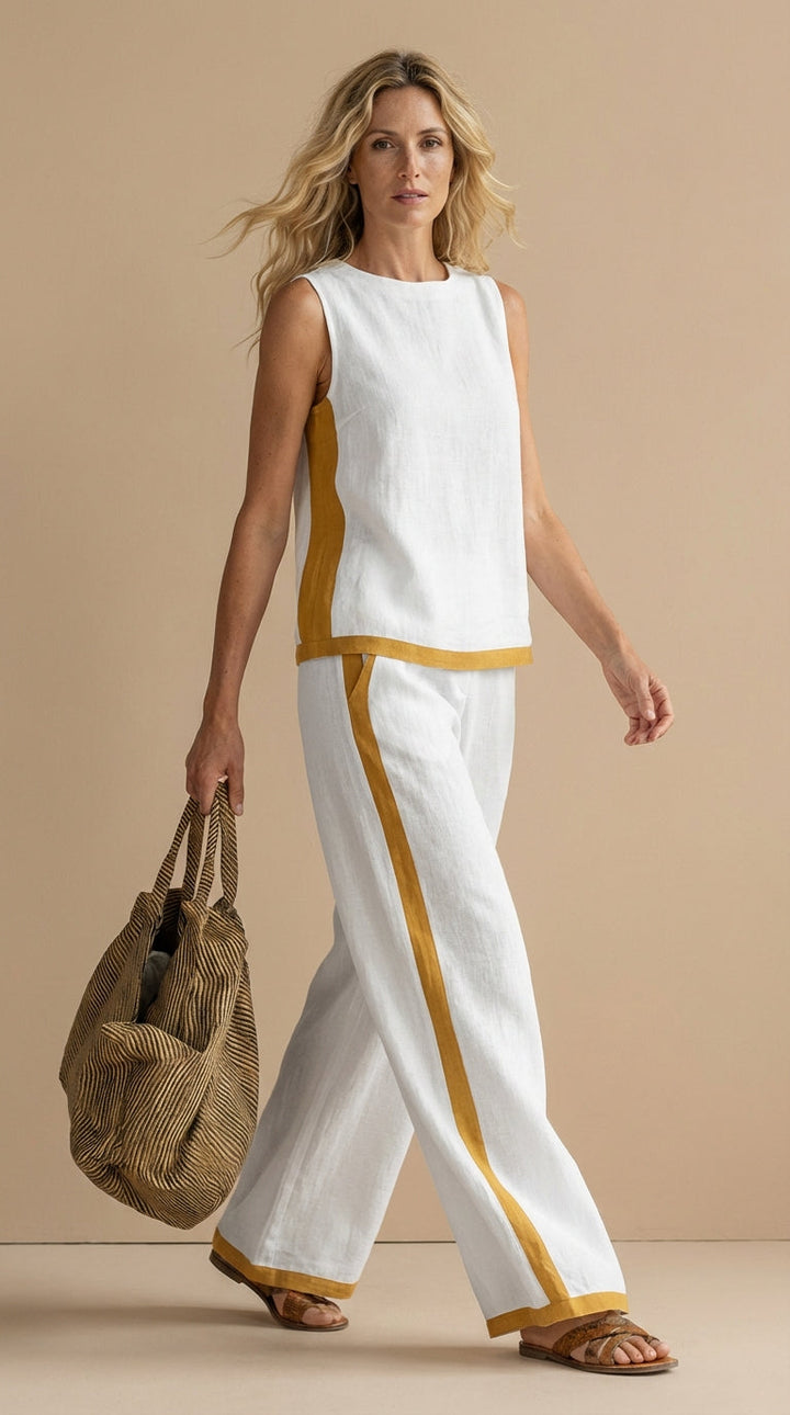 Paula™ | Ensemble en lin et coton