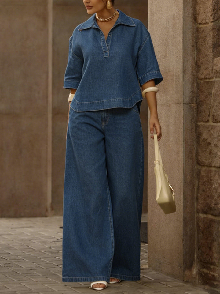 Aurora | Ensemble en denim