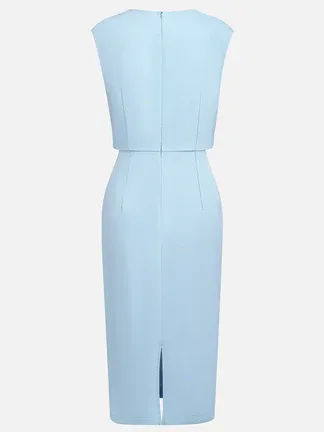 María | Robe midi au design élégant