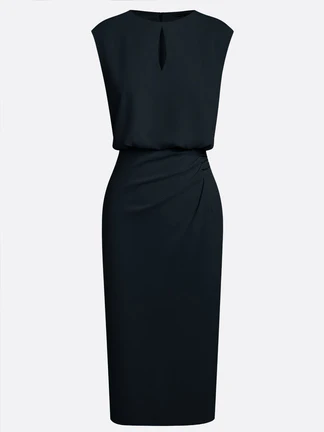 María | Robe midi au design élégant