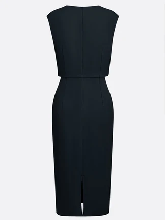 María | Robe midi au design élégant