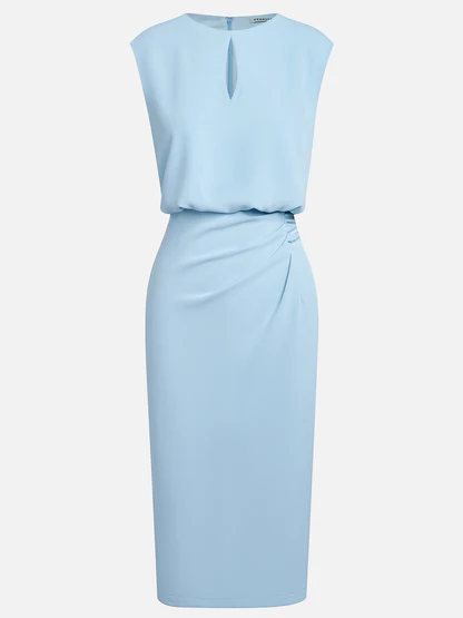 María | Robe midi au design élégant