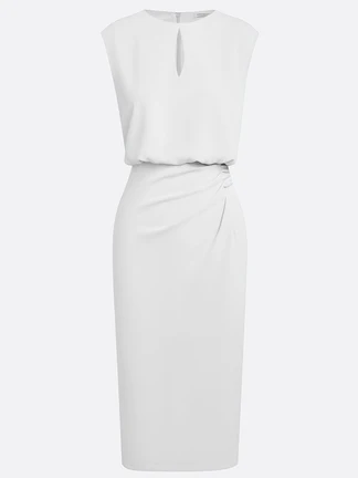 María | Robe midi au design élégant