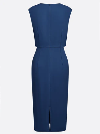 María | Robe midi au design élégant