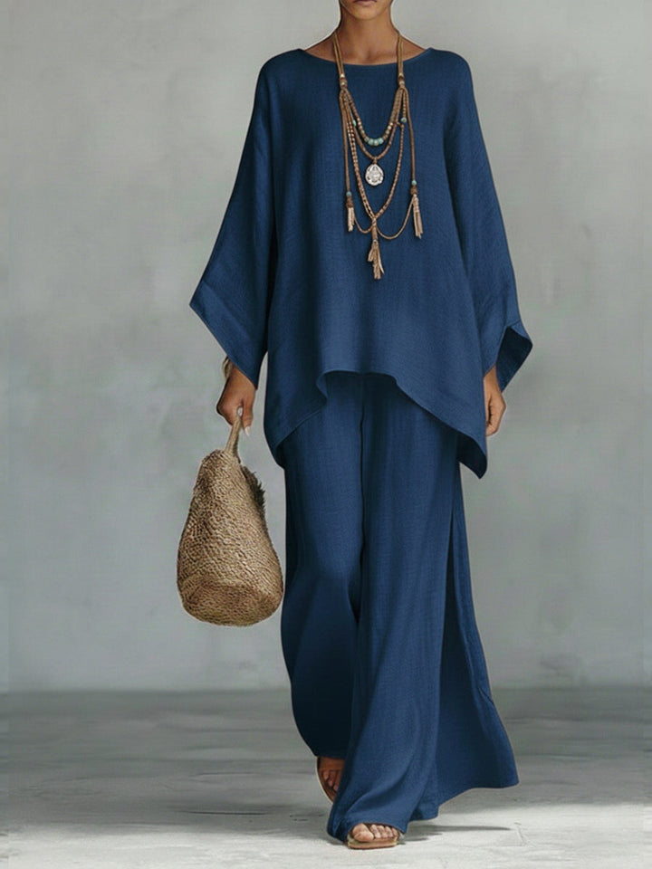 Celine™ | Ensemble élégant deux pièces en lin